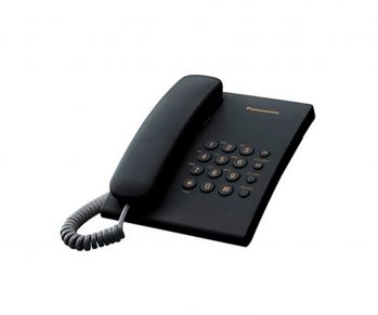 Проводной телефон Panasonic KX-TS2350RUB Черный