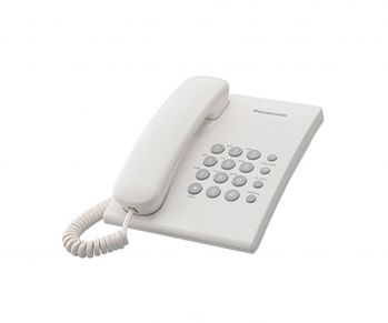 Проводной телефон Panasonic KX-TS2350RUW Белый