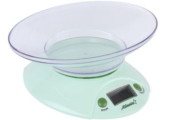 Кухонные электронные весы ATLANTA ATH-803 green