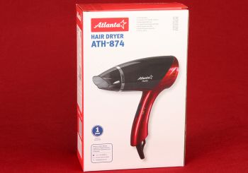 Фен Atlanta ATH-874 red