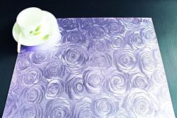 Салфетка Dasch Роза фиолет 30x40 см